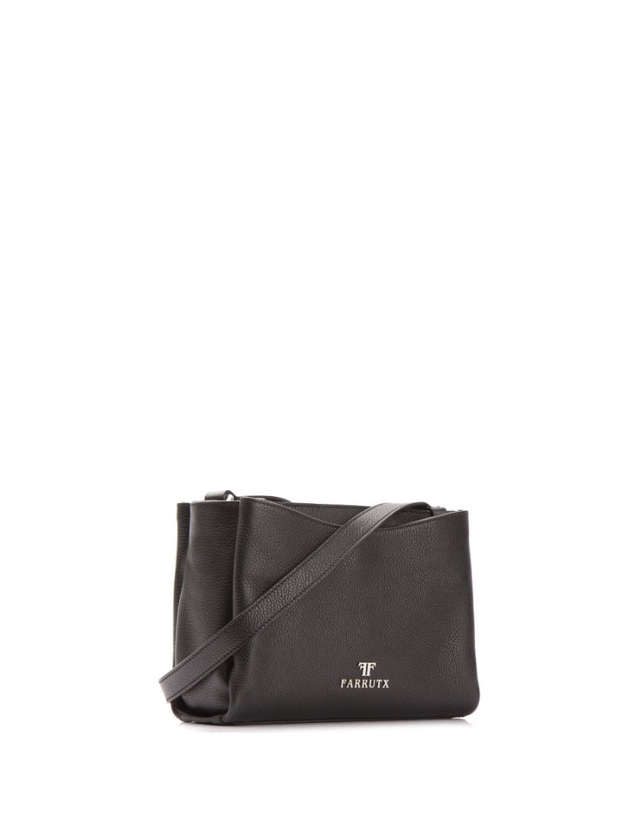 Bolsos FARRUTX | Kosmo Piel Bombeada Negro