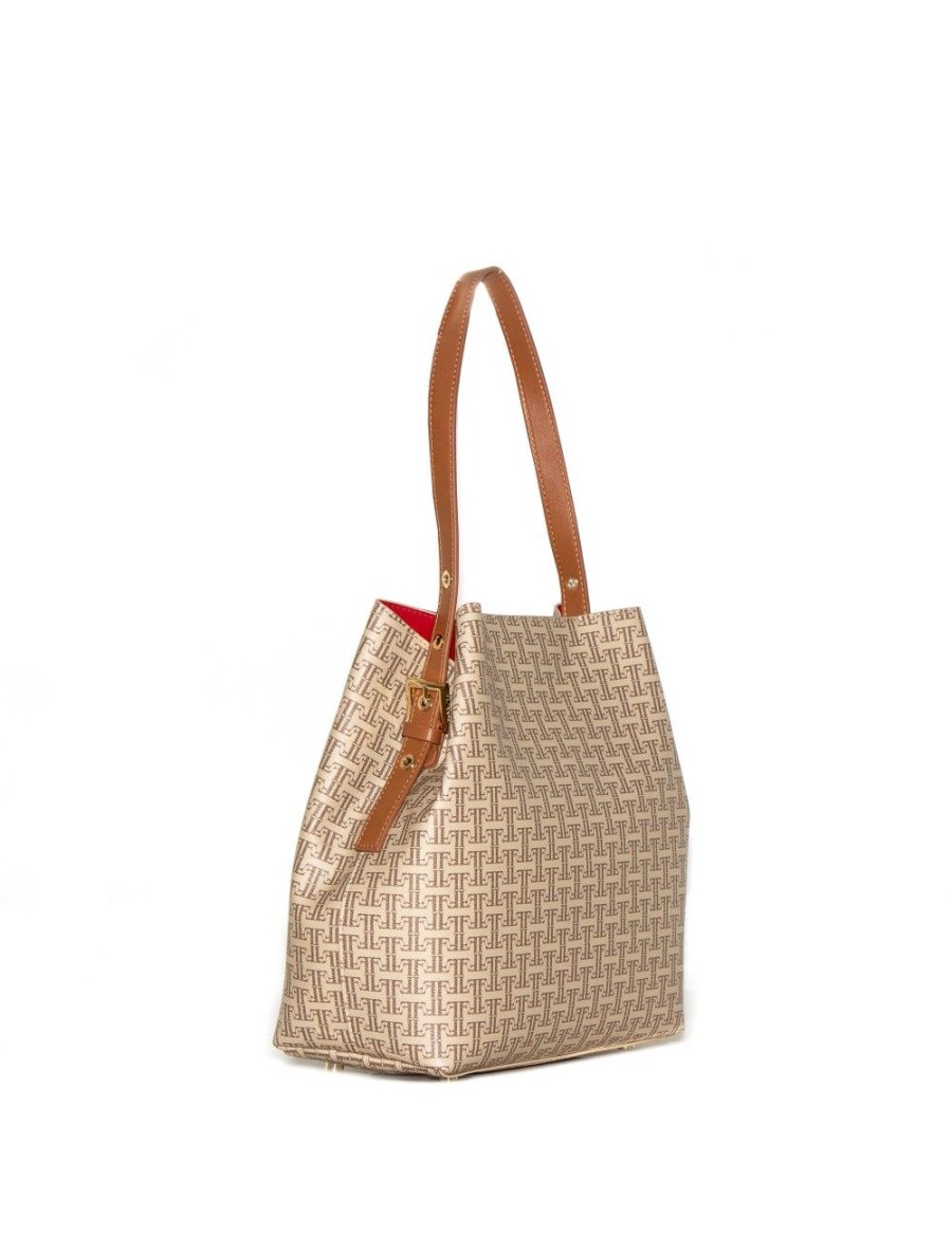 Bolsos FARRUTX | Kart Piel Vegana Beig-Cuero