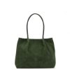 Bolsos FARRUTX | Keisi-Med Velour Verde Botella