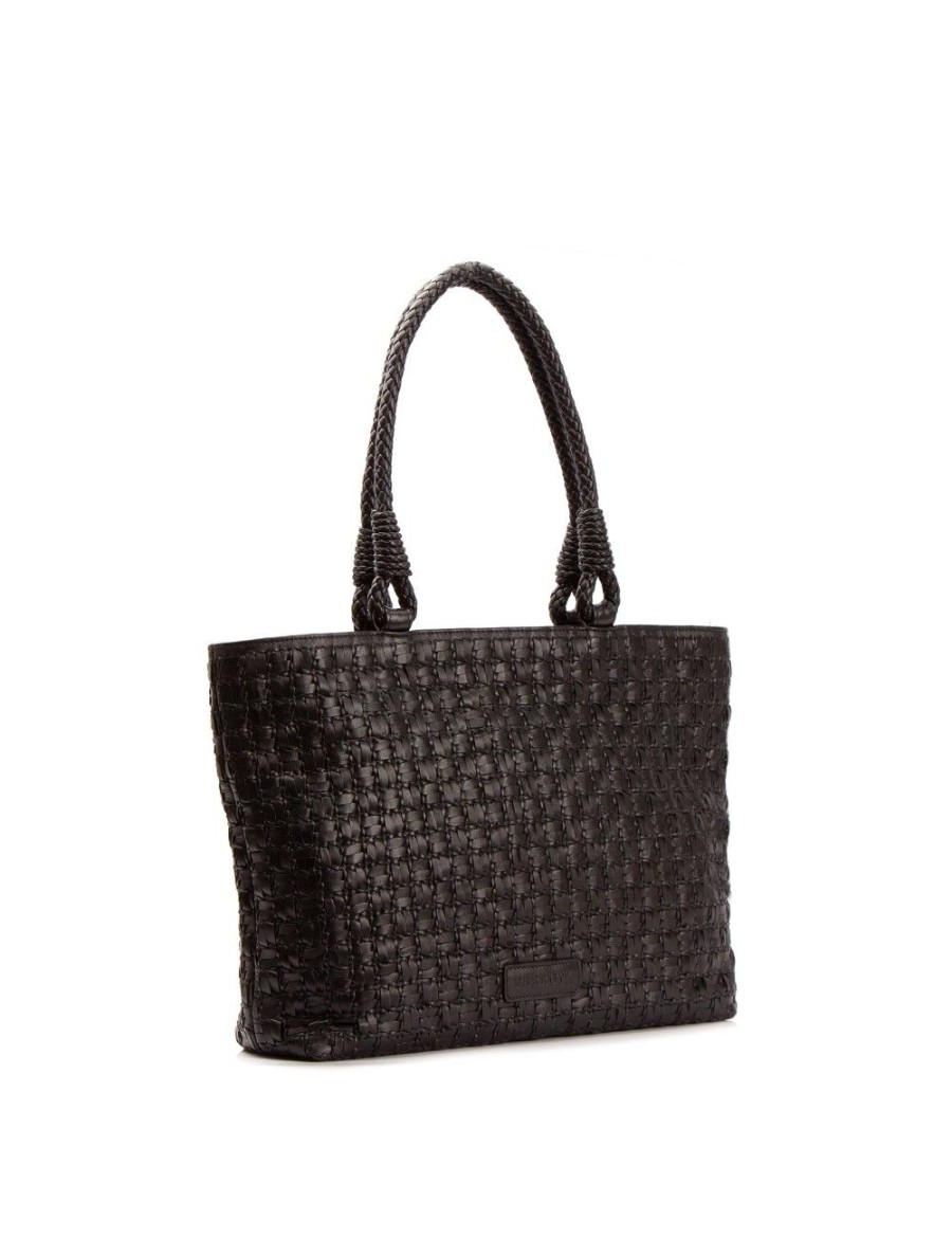 Bolsos FARRUTX | Normand-Bis Napa Trenzada Negro