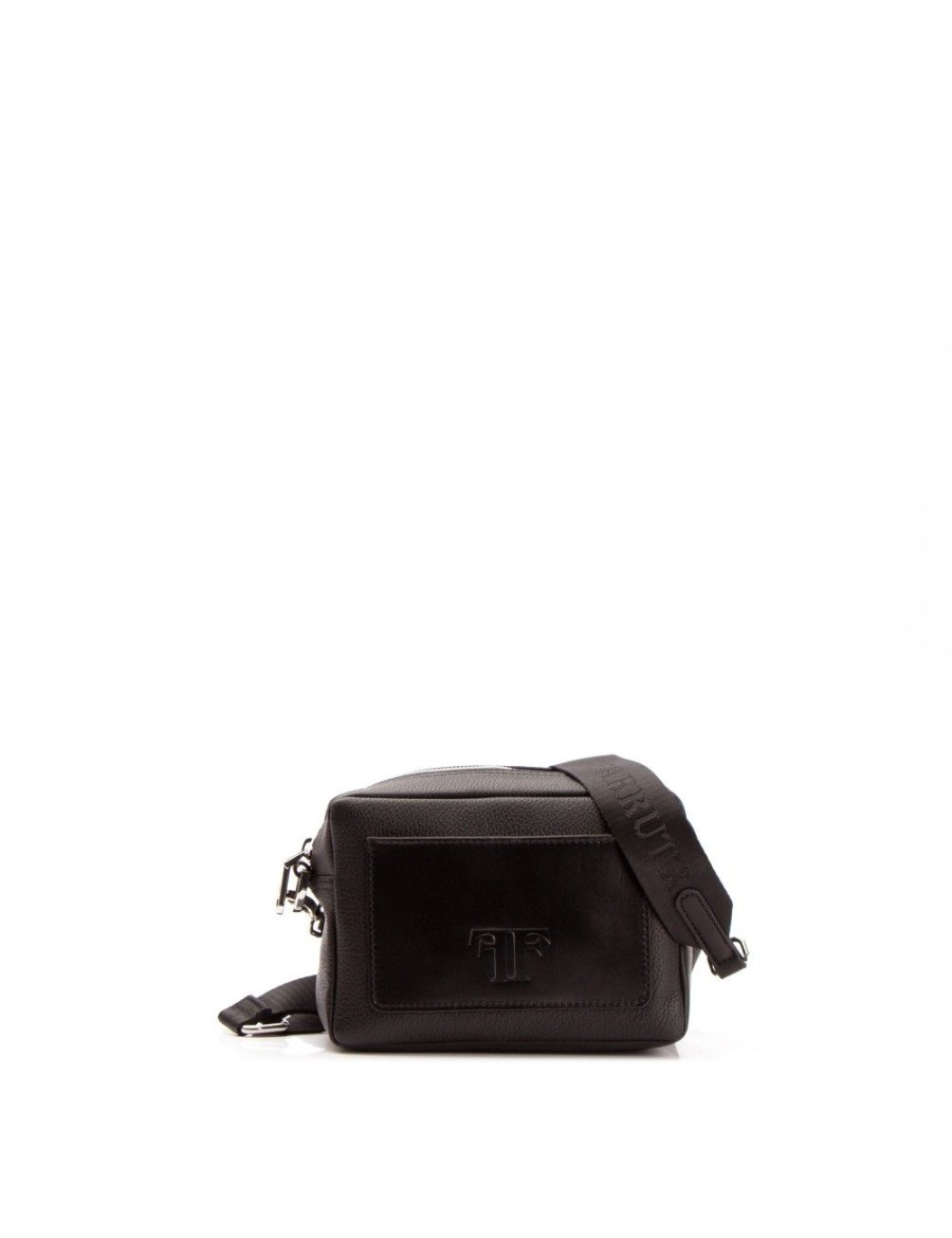 Bolsos FARRUTX | Kelvin Piel Bombeada Negro