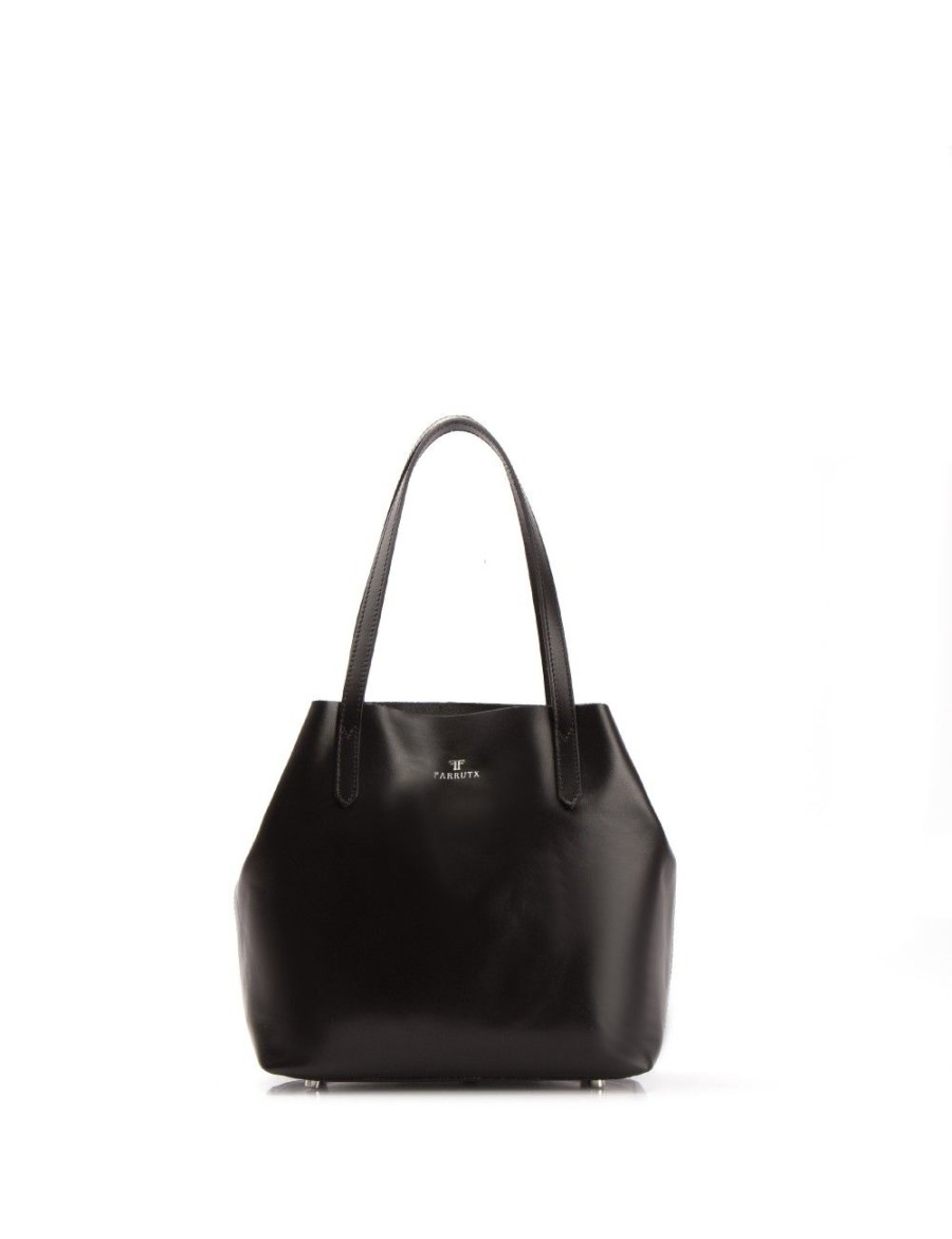 Bolsos FARRUTX | Nicte-Small Napa Negro