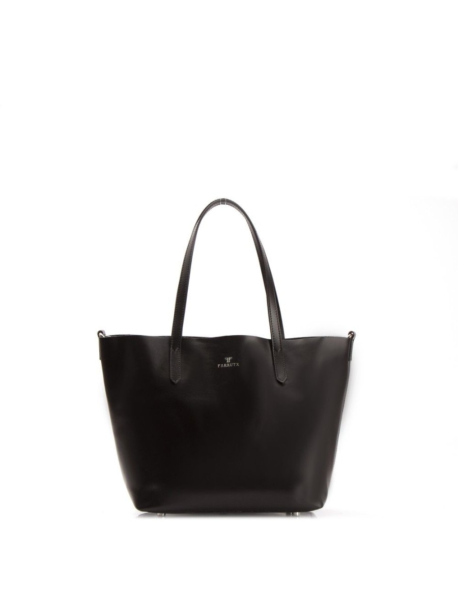 Bolsos FARRUTX | Nicte-Small Napa Negro