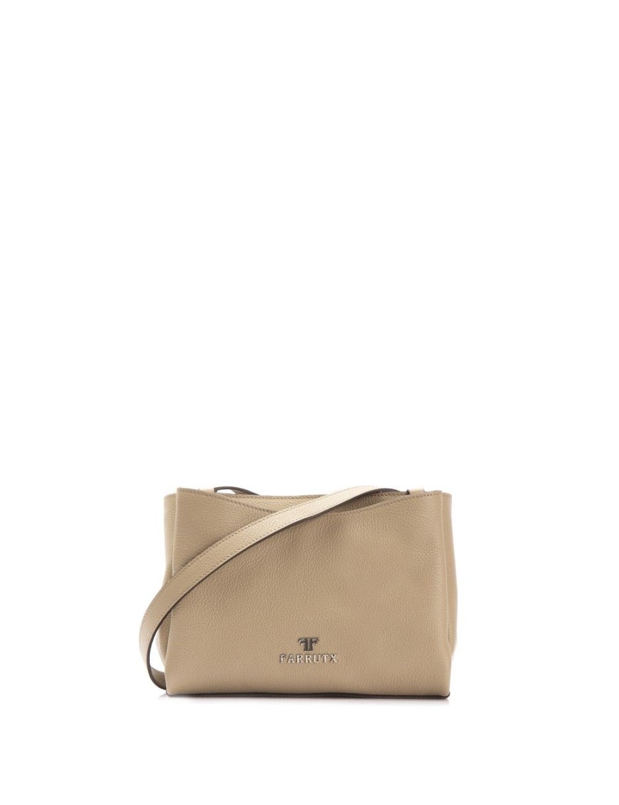 Bolsos FARRUTX | Kosmo Piel Bombeada Taupe